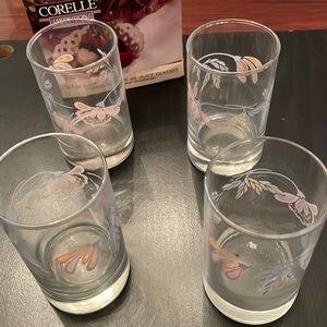Corelle juice glasses (set of 4)